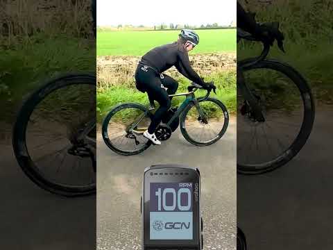 What Different Cadences Look Like... 🚴🏻‍♀️ #cycling #shorts #wahoo