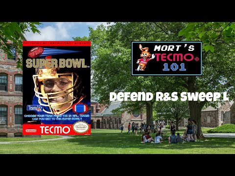 Mort’s Tecmo 101 Video Series - Defend R&S Sweep L