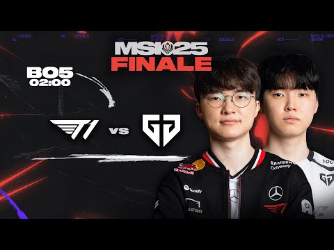 🟢MSI 2025 FINALE GEN vs T1🟢 FEARLESS DRAFT BO5 🟢