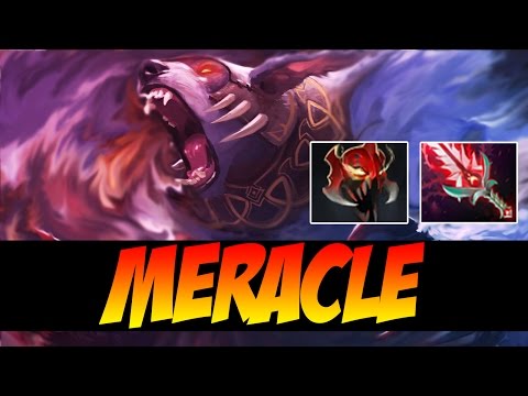 Meracle Plays Ursa WITH MASK OF MADNESS AND BLOODTHORN - Dota 2