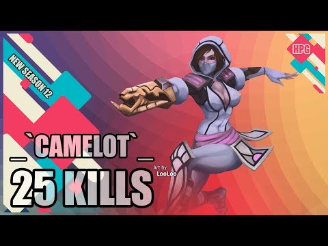 HoN Pro Silhouette Gameplay - _`CAMELOT`_ - Legendary - CM