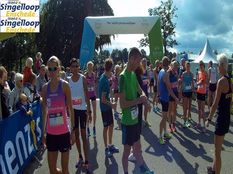Enschede Singelloop 5EM Wedstrijdje Hardlopen 8km 2017