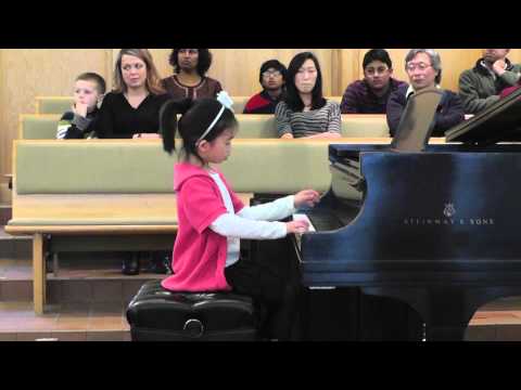 Sonatina in A minor Benda - Tasha Piyabongkarn (Age 8) Piano
