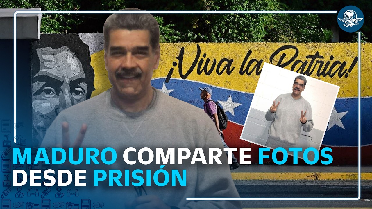 Maduro publica fotos desde la cárcel y revela cómo enfrenta su proceso en EU