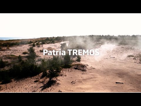 Demonstration firing of newly launched Patria TREMOS mortar system