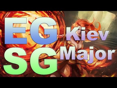 Brazil Comeback | EG vs SG e-sports Game 2 Kiev Major 2017 — Dota 2