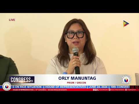 PRESS BRIEFING ON RICE SITUATION (JUNE 24, 2024)