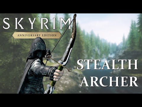 The STRONGEST Stealth Archer BUILD: Skyrim Anniversary Edition