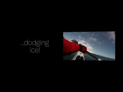 Downwind paddling in Antarctica