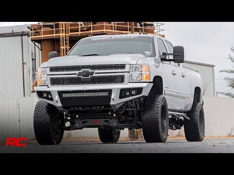 2011 2014 Chevrolet Silverado 2500 and 3500 Mesh Grille Kit by Rough Country