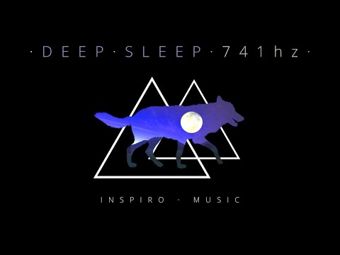🐺Healing Sleep Music ✦ Black screen ✦ Removes Toxins and Negativity ✦ fall asleep fast✦delta waves🐺