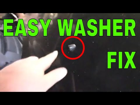 windshield washer nozzle repair