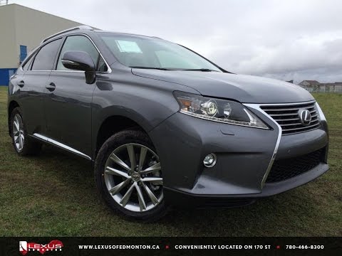 New Grey 2015 Lexus RX 350 AWD Technology Package Reivew South Edmonton