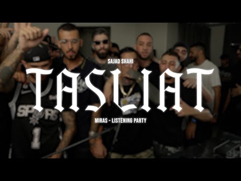 Sajad Shahi - TASLIAT (feat. Dariu$h) (Listening Party - Live Stream)
