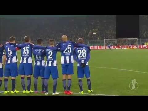 Borussia Dortmund vs Hertha Berlin 1-1 penalty shootout 4-3 (08.02.17)