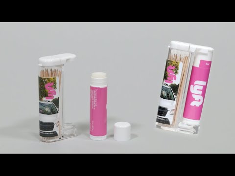 SPF 15 Lip Balm & Toothpick Dispenser Combo
