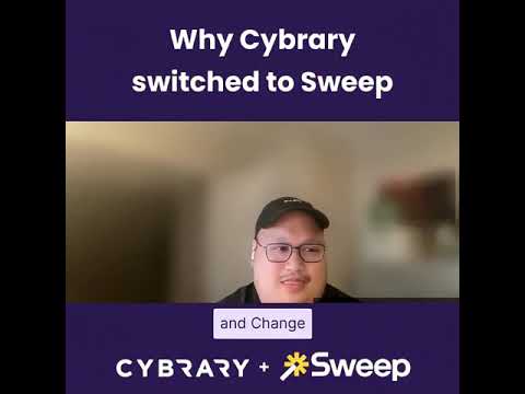 Why Cybrary switched to Sweep