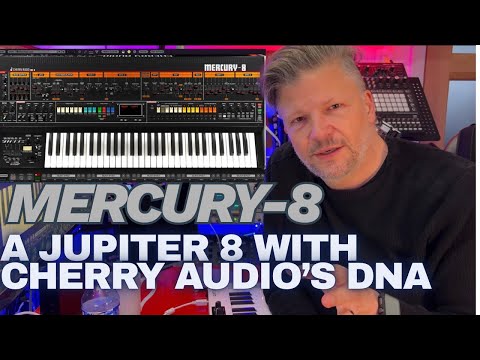 Mercury-8 - a jupiter-8 #plugin with Cherry Audio's DNA