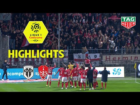 Angers SCO - Stade Brestois 29 ( 0-1 ) - Highlights - (SCO - BREST) / 2019-20