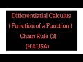 Differentiation Using Chain Rule Da Hausa 3