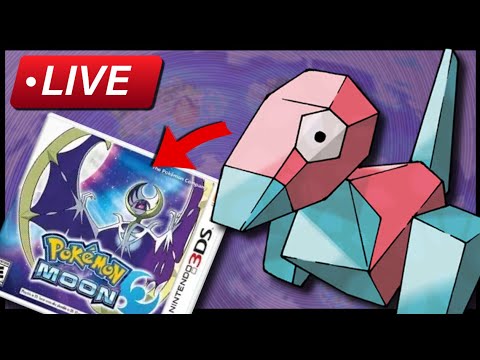 LIVE PT 1: Pokemon Moon: Porygon Only Solo Run