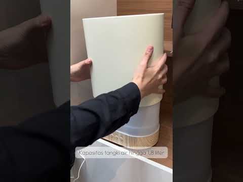 Gambar Breathe Ultrasonic Diffuser Aroma Large 1.8 Liter - Putih