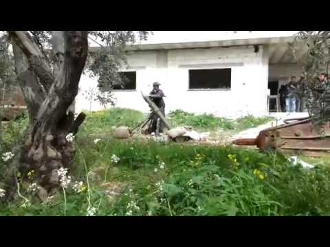 استهداف قوات النظام بقذائف الهاون في جملة في محافظة درعا