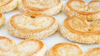 Palmeritas de Hojaldre ✩ Super Fácil || Tan Dulce