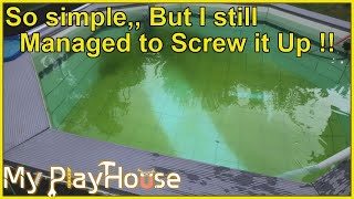 Solar 12V Pool Filter Pump - But I Screwed Up - 1418