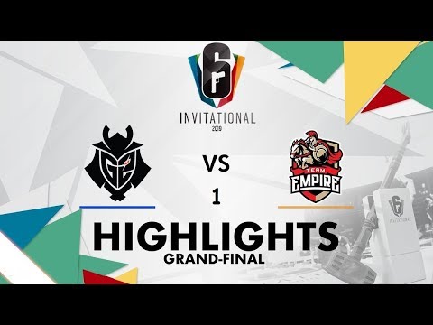 Rainbow Six: Siege Grand Finals 2019 Match 1/3 G2 Esports vs. Team Empire Highlights