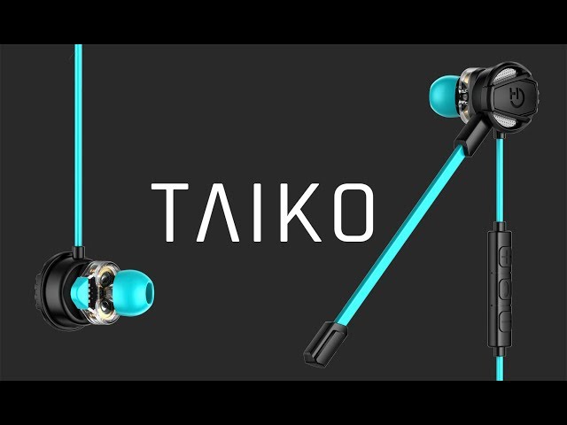 Cuffie da gioco Hiditec Taiko Dual Driver video