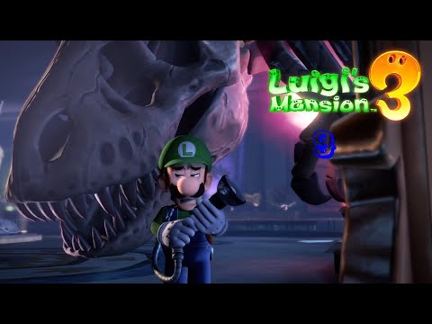 Luigi's Mansion 3 100% Walkthrough Part 9 [Unnatural History Museum]