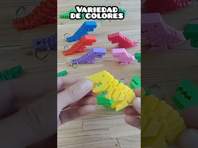 Vídeo relacionado con LANOLU Llavero de dinosaurio Mini Rex, amuleto de la suerte, llavero para pareja y mejor amiga, regalo para pareja, amigo de metal, Cobre vintage