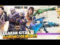 LEBARAN BORONG SEMUA PAKAI 5 JUTA ADA AK BLUE FLAME DRACO SG TEROMPET DAN MYSTERY SHOP Free Fire