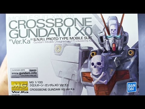 MG Crossbone Gundam XO Ver.Ka UNBOXING