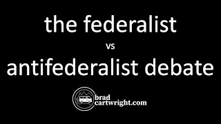 THE MASK OF ZION 159 FEDERALIST'S VS ANTI FEDERALIST'S JAMES MADISON JON J AND ALEXANDER HAM