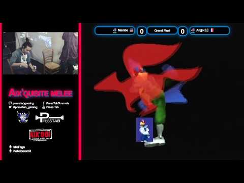 Amjo[L] VS Mamba - GF - Melee Singles Top 8 - Aix'quisite Melee