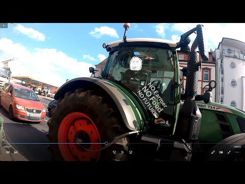 Radfahren in Fulda - Teil 6 - Fahrrad Dashcam - Cycling in Germany