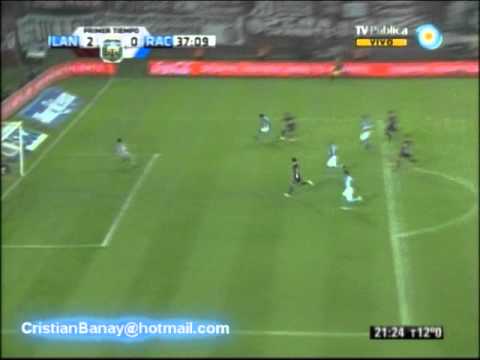 Lanus 3 Racing 1 Clausura 2012 Los goles (Relato Gustavo Cima)