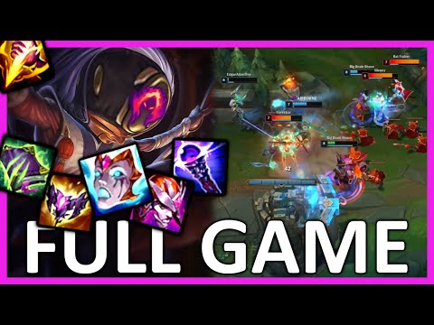 INSANE Shaco AP Jungle plays, 1v9 solo carry - S13 OTP SHACO FULL GAME