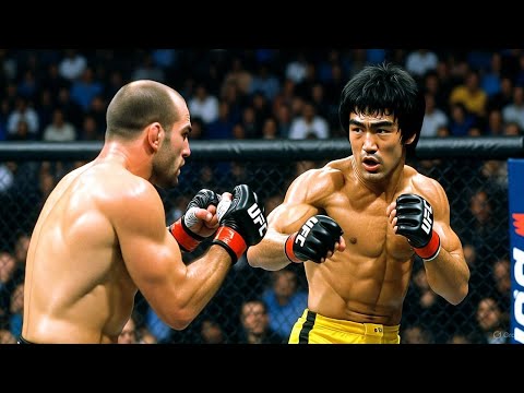  UFC Bruce Lee Fight and Bruce Dragon Lee UFC