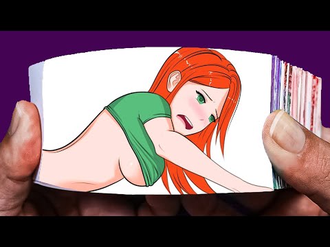 Insane FlipBook Animation: Alex vs Steve