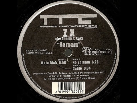 ZX aka Zenith & Avex - Scream