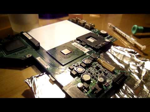 Philips Freevent X51 Reworking Power unit in the laptop.