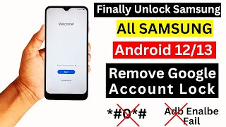 Finally ✅ Without Pc || All Samsung Frp Bypass Android 12/13 || Samsung Google Account Remove Trick