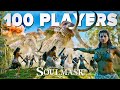 I Made 100 Players Simulate Civilization In SoulMask