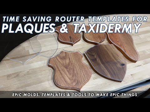 How To Easily Create Plaques & Taxidermy Mounts With Router Templates