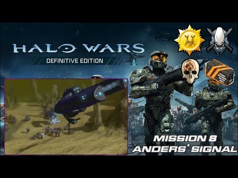 Halo Wars Legendary Gold Campaign - Mission 8 Anders' Signal