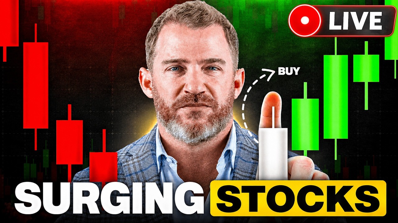Watch: These Stocks Are SURGING... I’m Trading Them LIVE