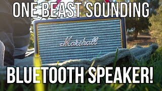 Video thumbnail for Marshall Kilburn Bluetooth Speaker Review by AdamUPN0w